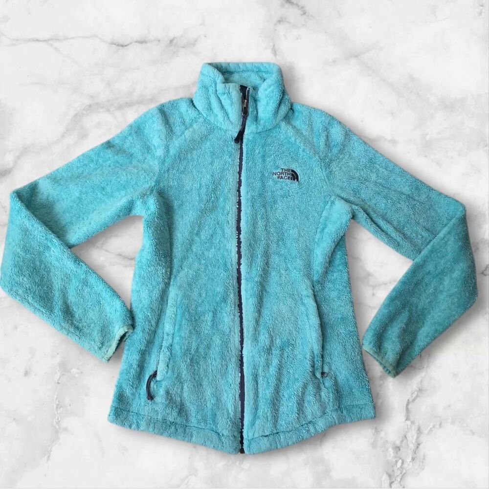 North Face Womans XS Teal Full Zip